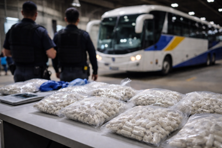Cápsulas de cocaína: bolivianos são presos por tráfico em ônibus em SP