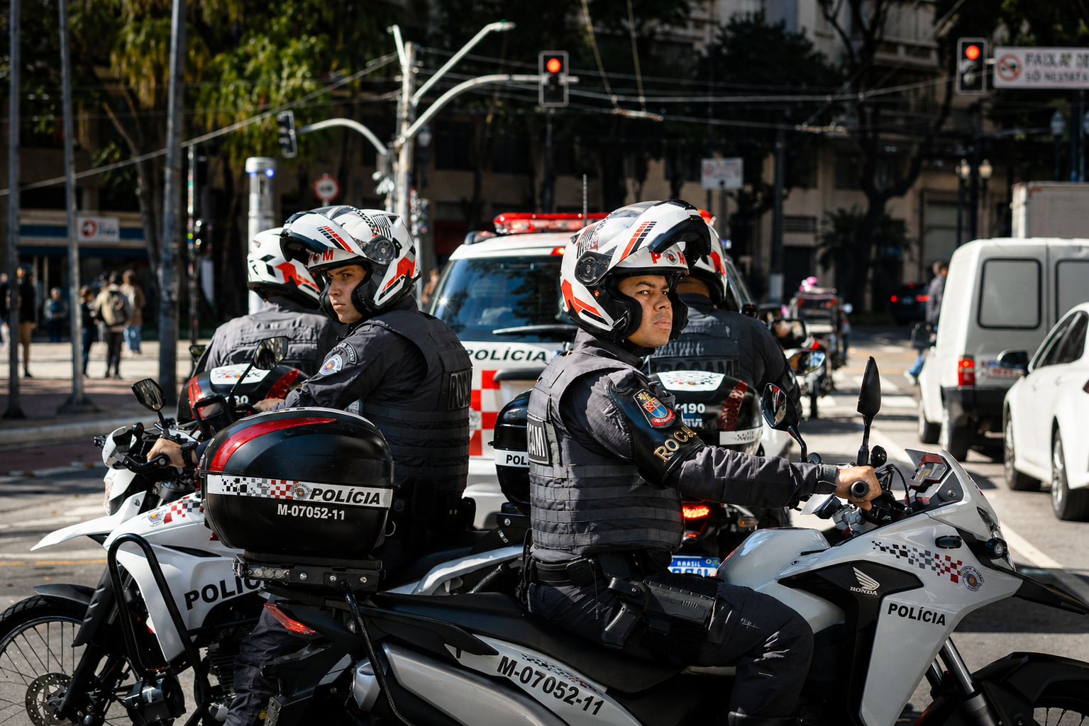 Operação da PM contra roubos a motoristas termina com 18 presos na capital paulista
